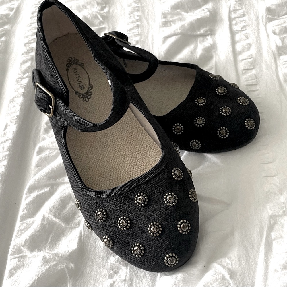 JOYFOILE ~ Toddler Shoes Style : HAZEL Mary Jane ~Black ~Shoes Size 12